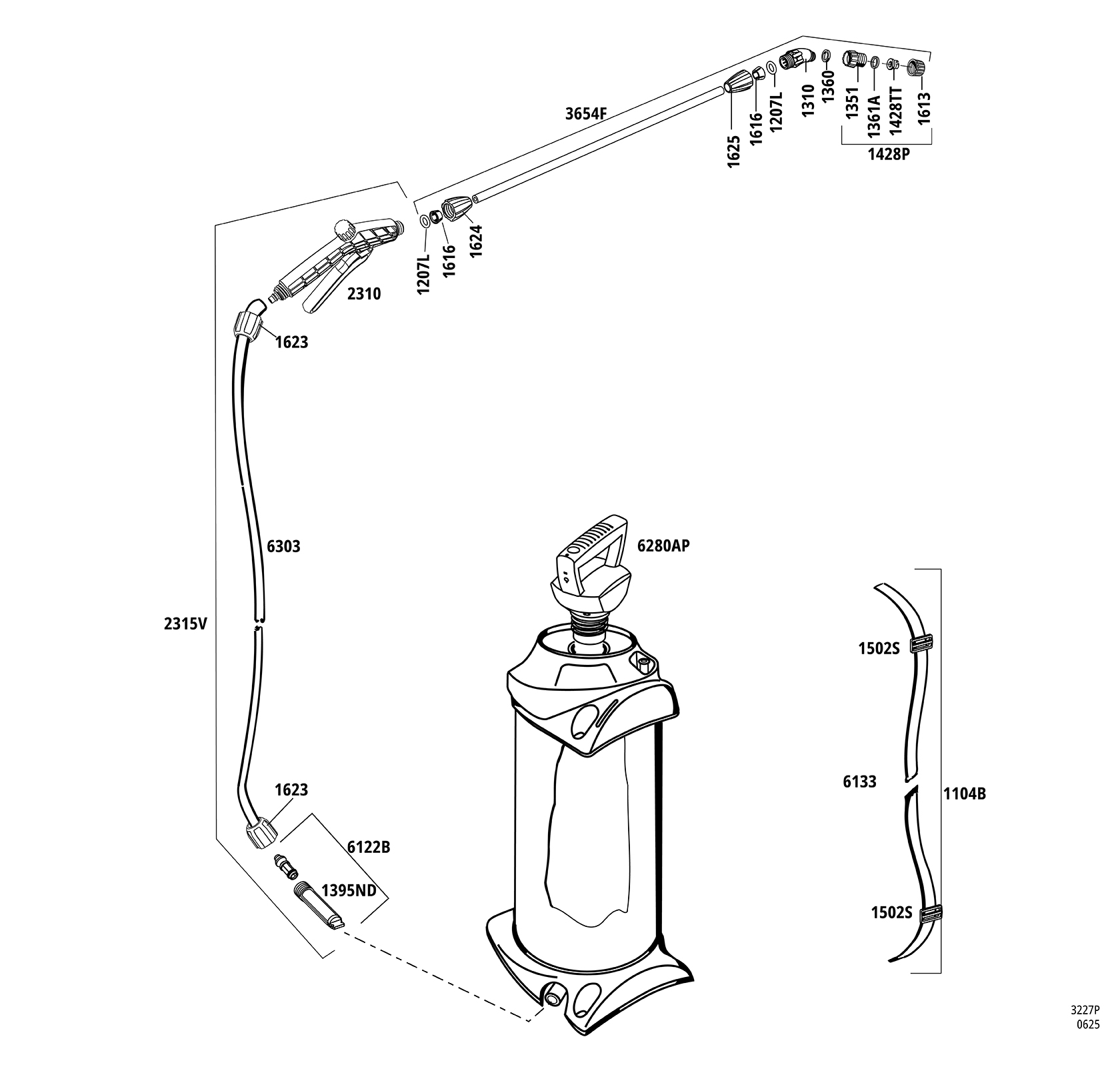 e.PRIMER compression battery sprayer